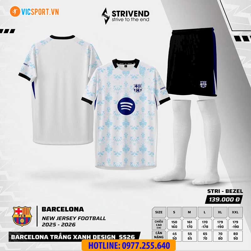 Áo đá banh Clb Barcelona SS26 Strivend - Hình ảnh 16