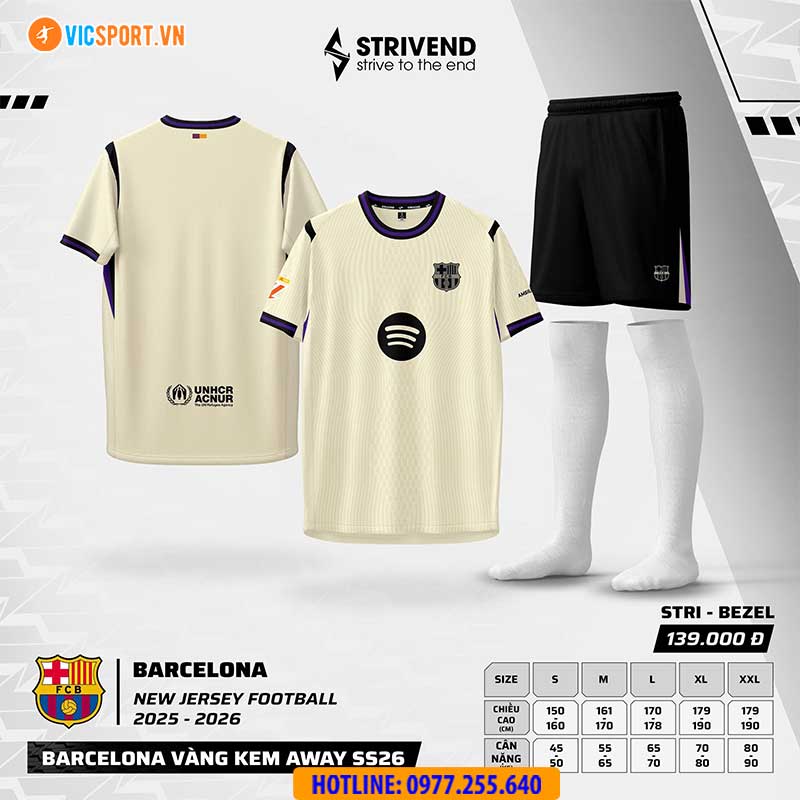 Áo đá banh Clb Barcelona SS26 Strivend - Hình ảnh 17