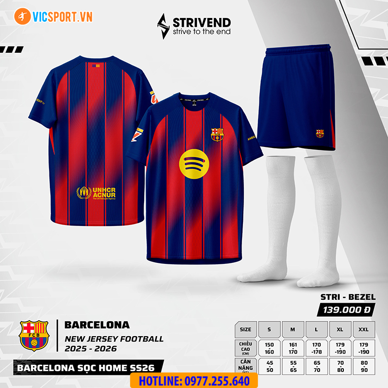 Áo đá banh Clb Barcelona SS26 Strivend - Hình ảnh 22