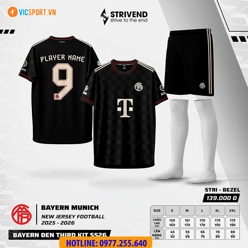 Áo đá banh Strivend Clb Bayern Muchen mùa giải 2025-2026 - Hình ảnh 14