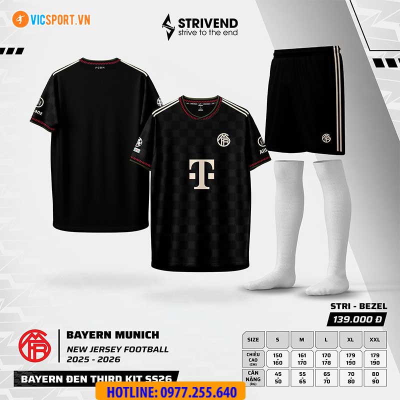 Áo đá banh Strivend Clb Bayern Muchen mùa giải 2025-2026 - Hình ảnh 17
