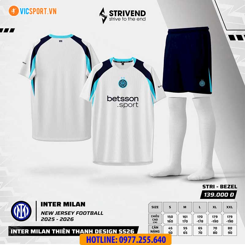 Áo đá banh Strivend Clb Inter Milan SS26 mùa giải 2025-2026 - Hình ảnh 7