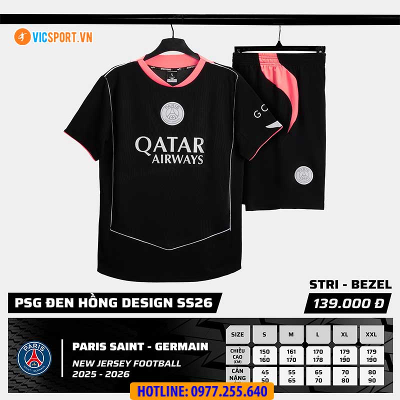 Áo đá banh Strivend Clb PSG SS26 mùa giải 2025-2026 - Hình ảnh 2