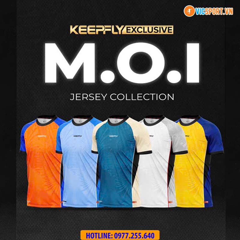 Áo đá banh thiết kế Keepfly Exclusive Moi
