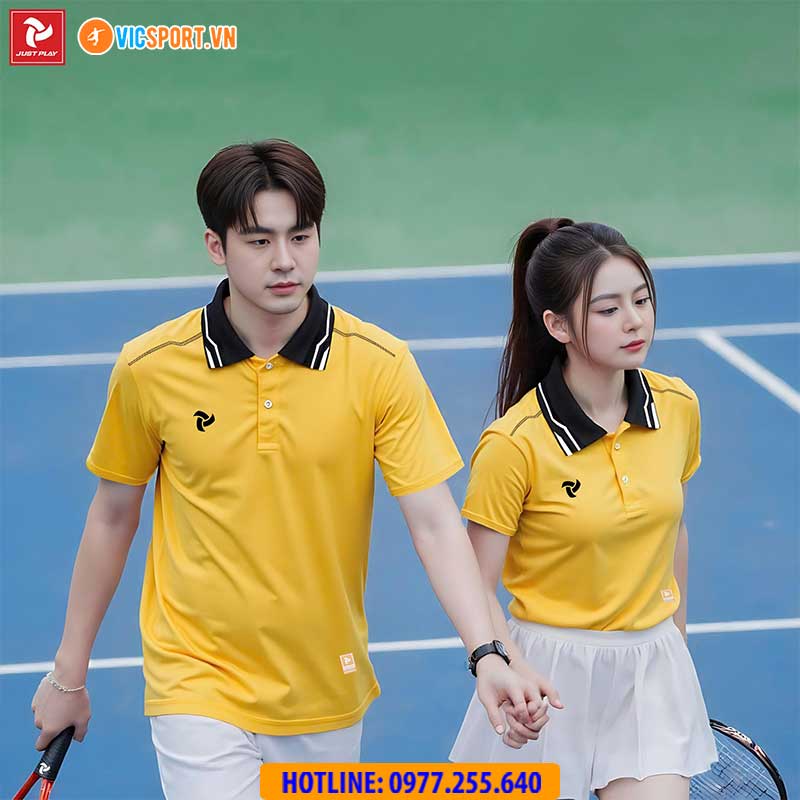 Áo thể thao polo di chuyển Justplay Motion - Hình ảnh 61