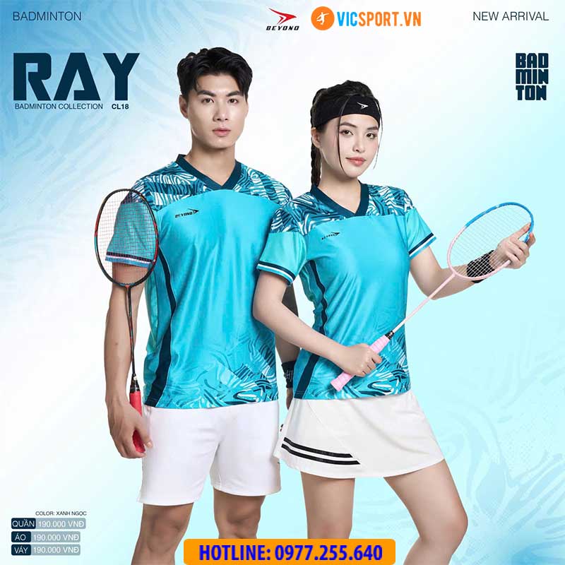 Áo cầu lông Beyono Ray CL18 đa năng - Hình ảnh 9