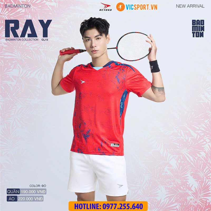 Áo cầu lông Beyono Ray CL15 đa năng - Hình ảnh 9