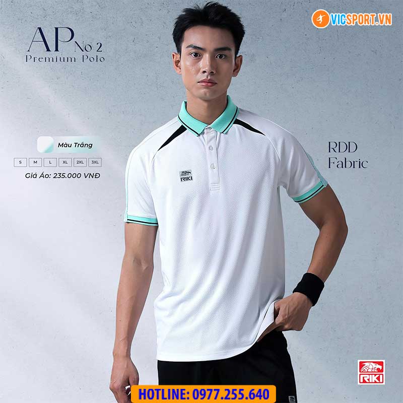 Áo thể thao polo di chuyển Riki AP02 - Hình ảnh 9