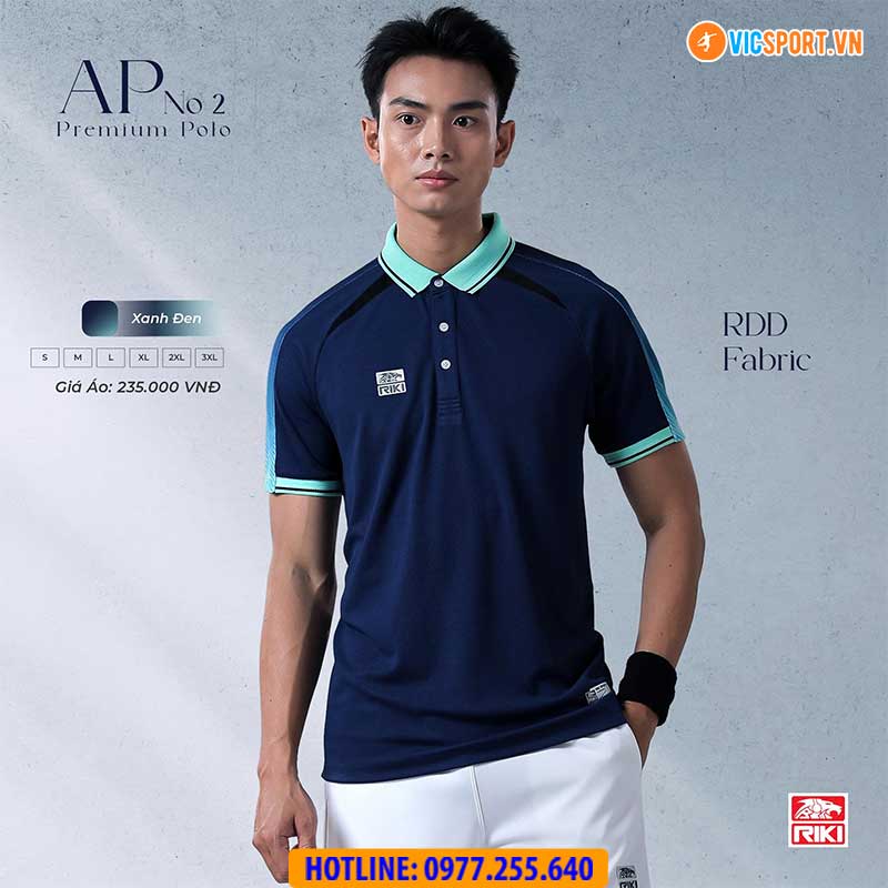 Áo thể thao polo di chuyển Riki AP02 - Hình ảnh 11