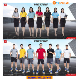 Áo thể thao polo di chuyển Justplay Motion