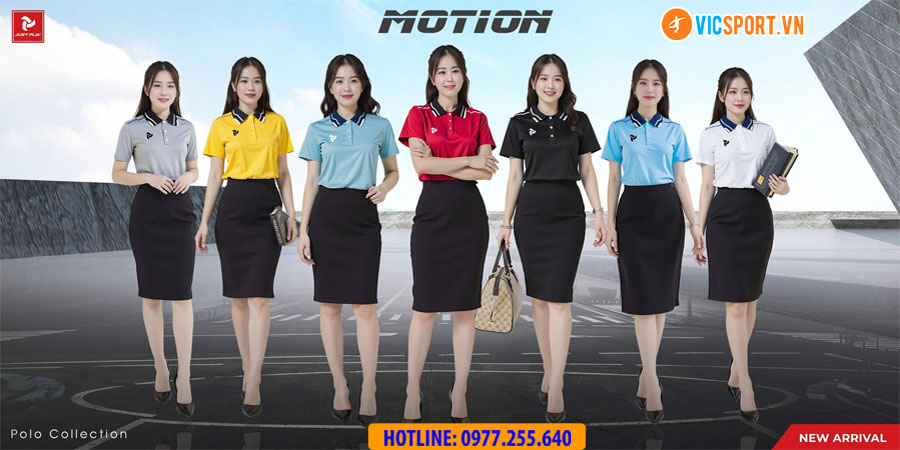 Áo thể thao polo di chuyển Justplay Motion - Hình ảnh 19