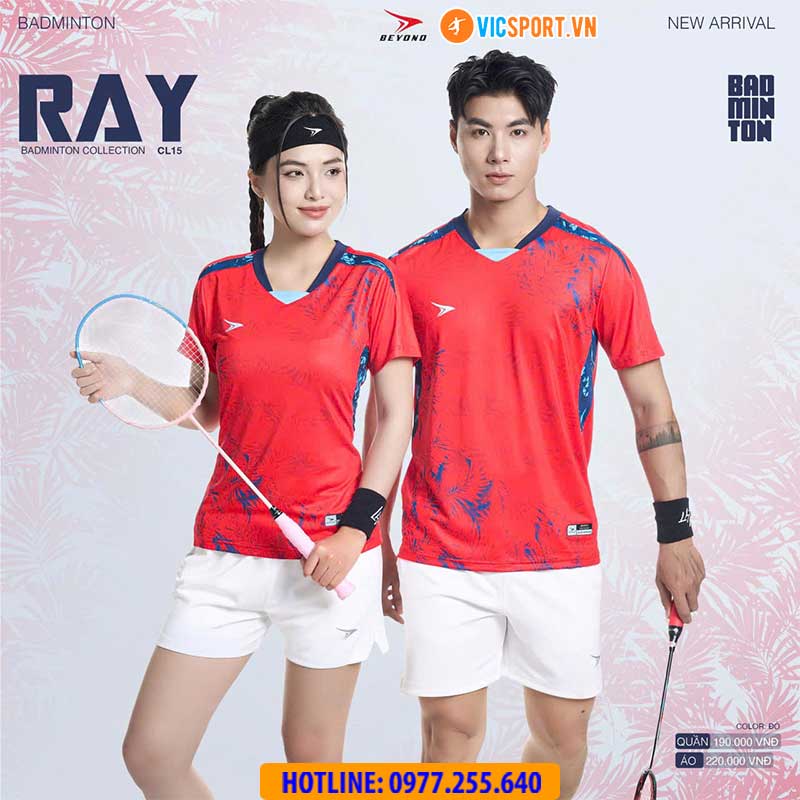 Áo cầu lông Beyono Ray CL15 đa năng - Hình ảnh 3
