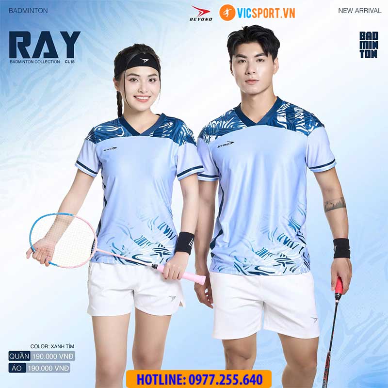Áo cầu lông Beyono Ray CL18 đa năng - Hình ảnh 2