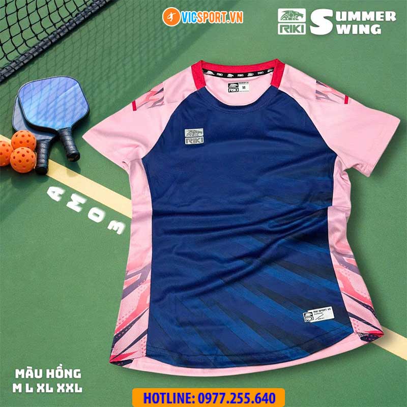 Áo cầu lông pickleball Riki Summer Swing AM03 đa năng - Hình ảnh 33