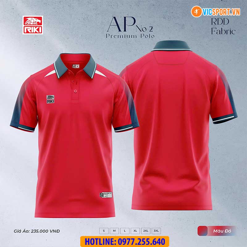 Áo thể thao polo di chuyển Riki AP02 - Hình ảnh 14