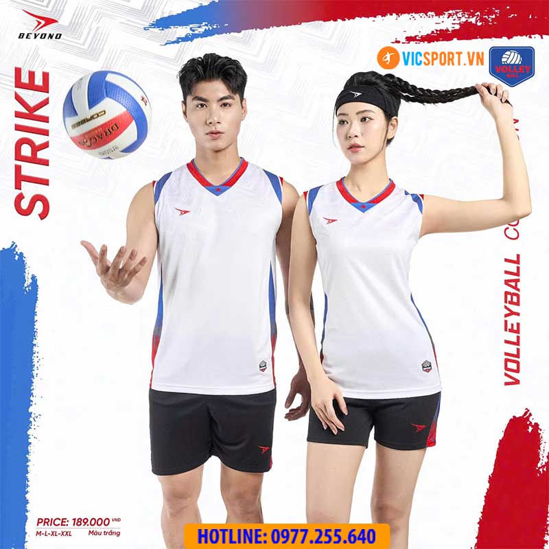 Quần áo bóng chuyền nam Beyono Strike sát nách - Hình ảnh 26