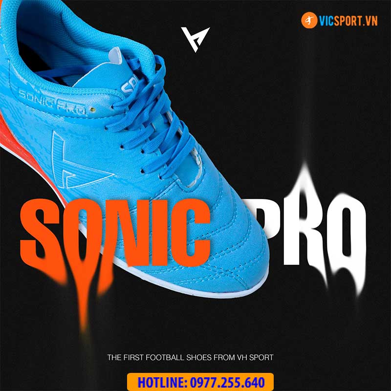 Giày đá banh VH Sonic Pro đế TF - Hình ảnh 27