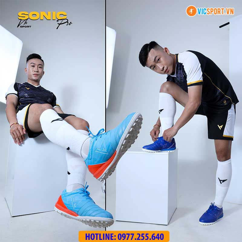 Giày đá banh VH Sonic Pro đế TF - Hình ảnh 22