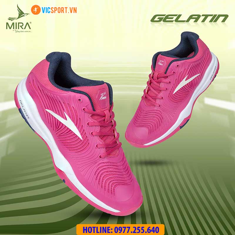 Giày cầu lông pickleball Mira Gelatin đa năng - Hình ảnh 5