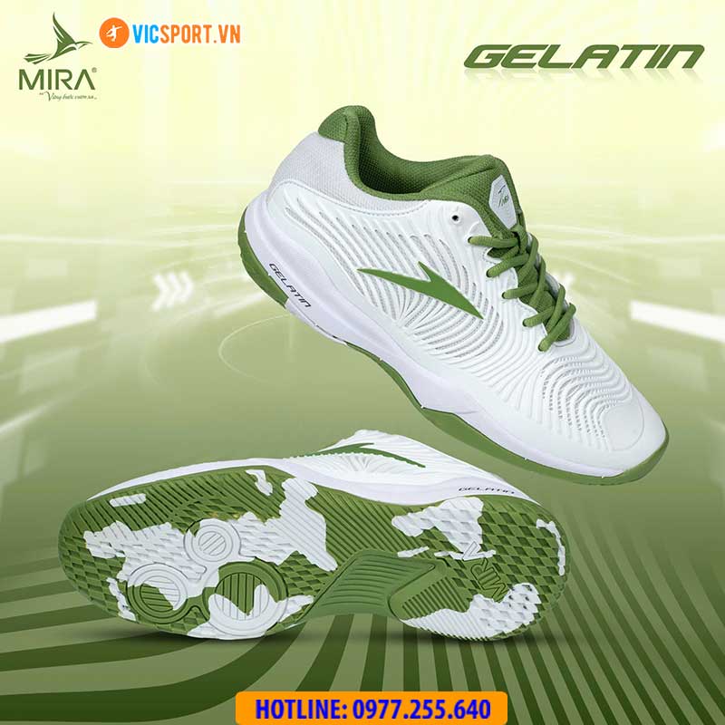 Giày cầu lông pickleball Mira Gelatin đa năng - Hình ảnh 4