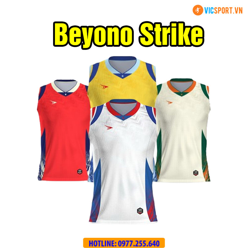 Quần áo bóng chuyền nam Beyono Strike sát nách