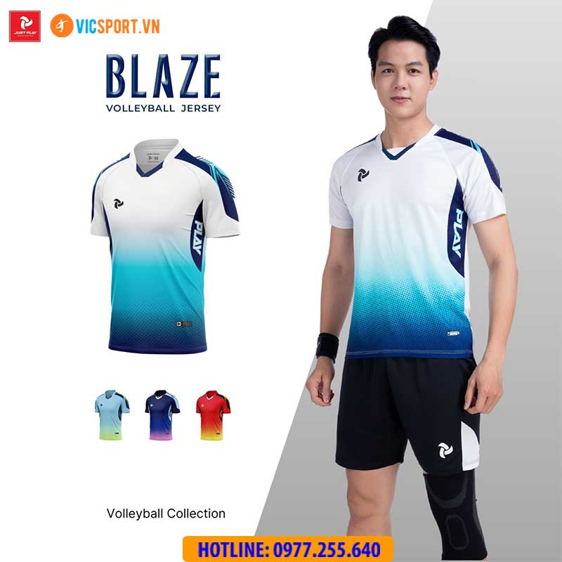 Quần áo bóng chuyền nam nữ Justplay Blaze - Hình ảnh 31
