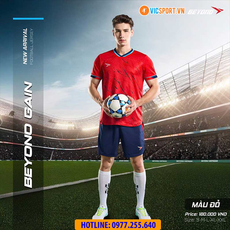 Áo đá banh không logo Beyono Gain - Hình ảnh 13
