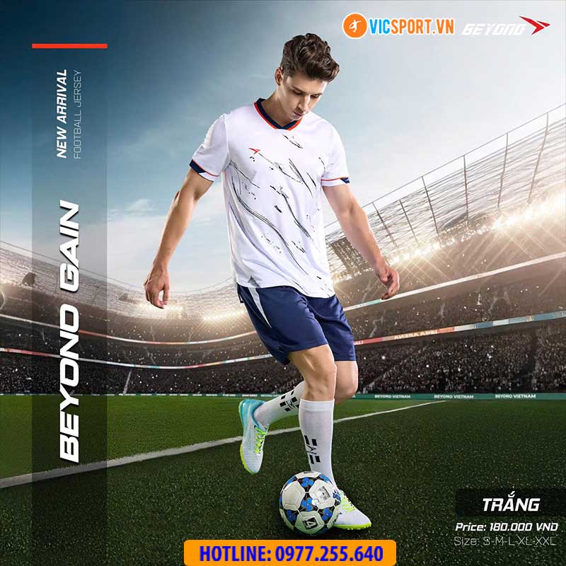 Áo đá banh không logo Beyono Gain - Hình ảnh 19