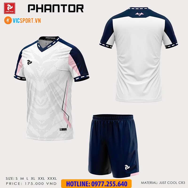 Áo đá banh không logo Justplay Phantor - Hình ảnh 16