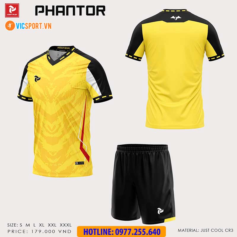 Áo đá banh không logo Justplay Phantor - Hình ảnh 17