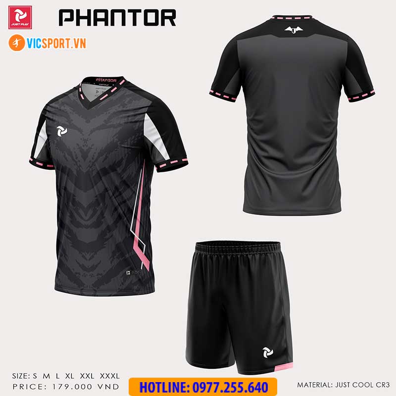 Áo đá banh không logo Justplay Phantor - Hình ảnh 18