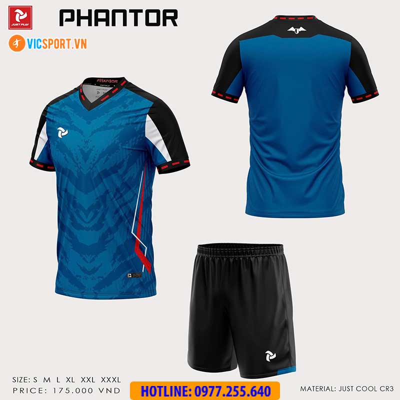 Áo đá banh không logo Justplay Phantor - Hình ảnh 20