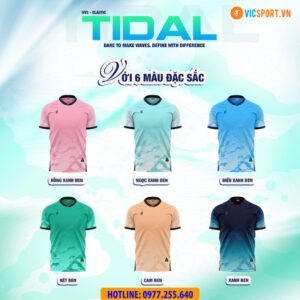 Áo đá banh không logo SV Tidal