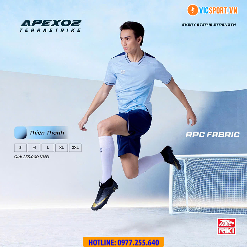 Áo đá banh không logo Riki Apex 02 - Hình ảnh 2
