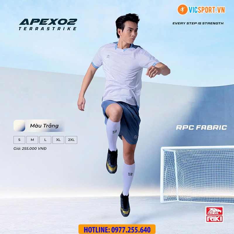 Áo đá banh không logo Riki Apex 02 - Hình ảnh 4