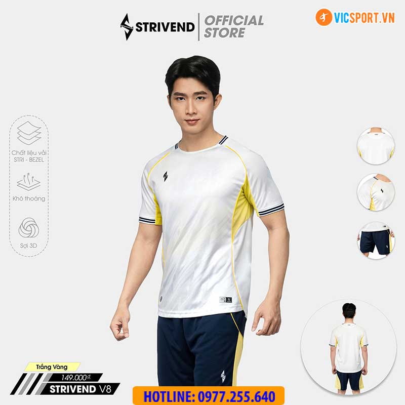 Áo đá banh không logo Strivend V8 - Hình ảnh 13