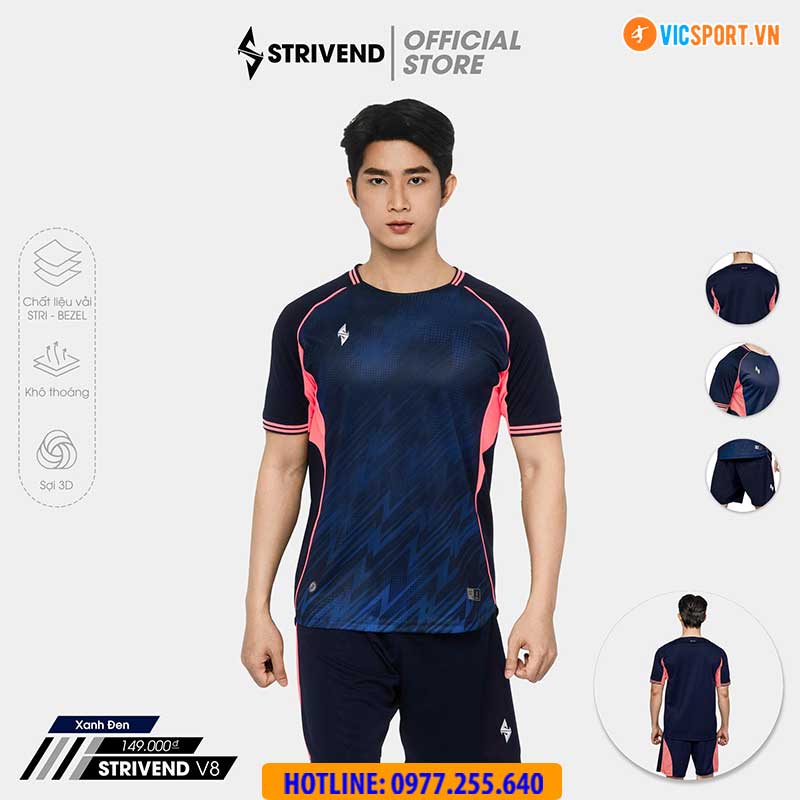 Áo đá banh không logo Strivend V8 - Hình ảnh 16