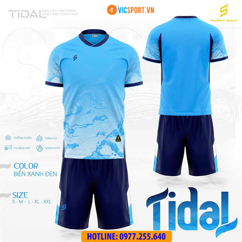 Áo đá banh không logo SV Tidal - Hình ảnh 22