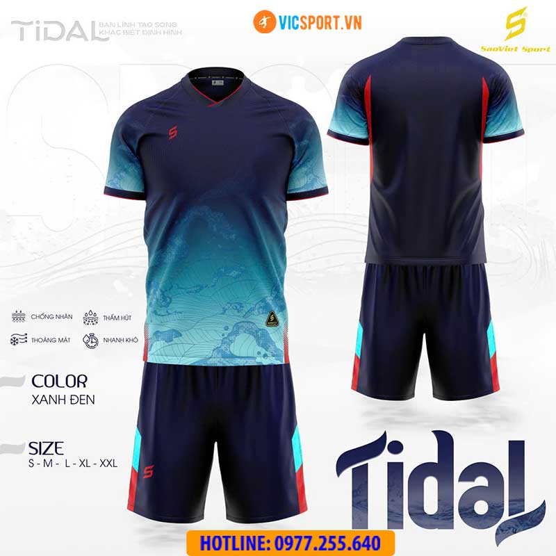 Áo đá banh không logo SV Tidal - Hình ảnh 19