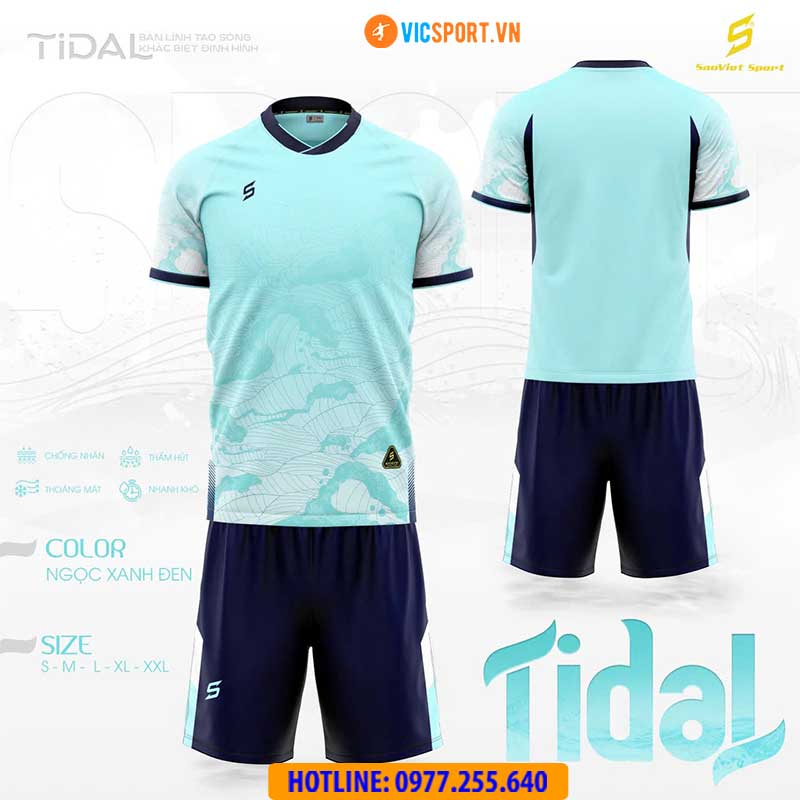 Áo đá banh không logo SV Tidal - Hình ảnh 18