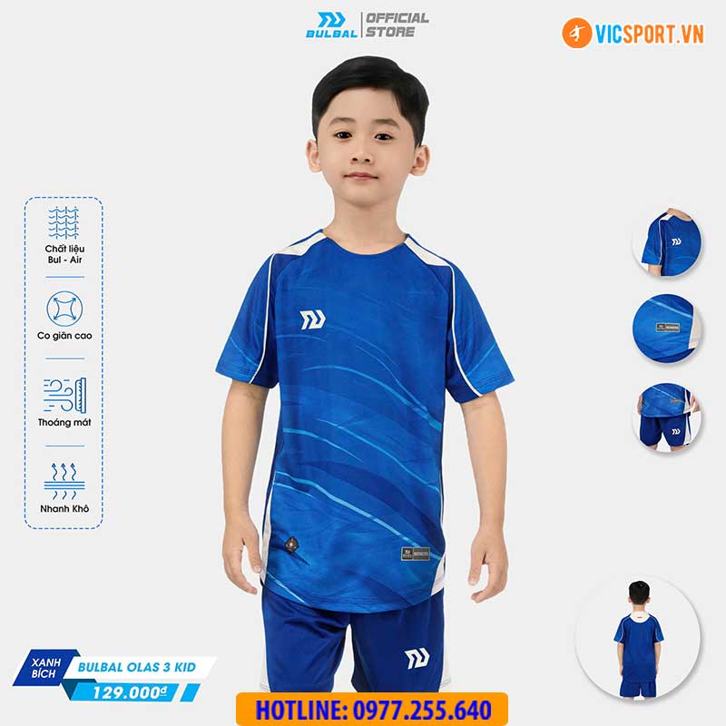 Áo đá banh trẻ em Bulbal Olas 3 - Hình ảnh 15
