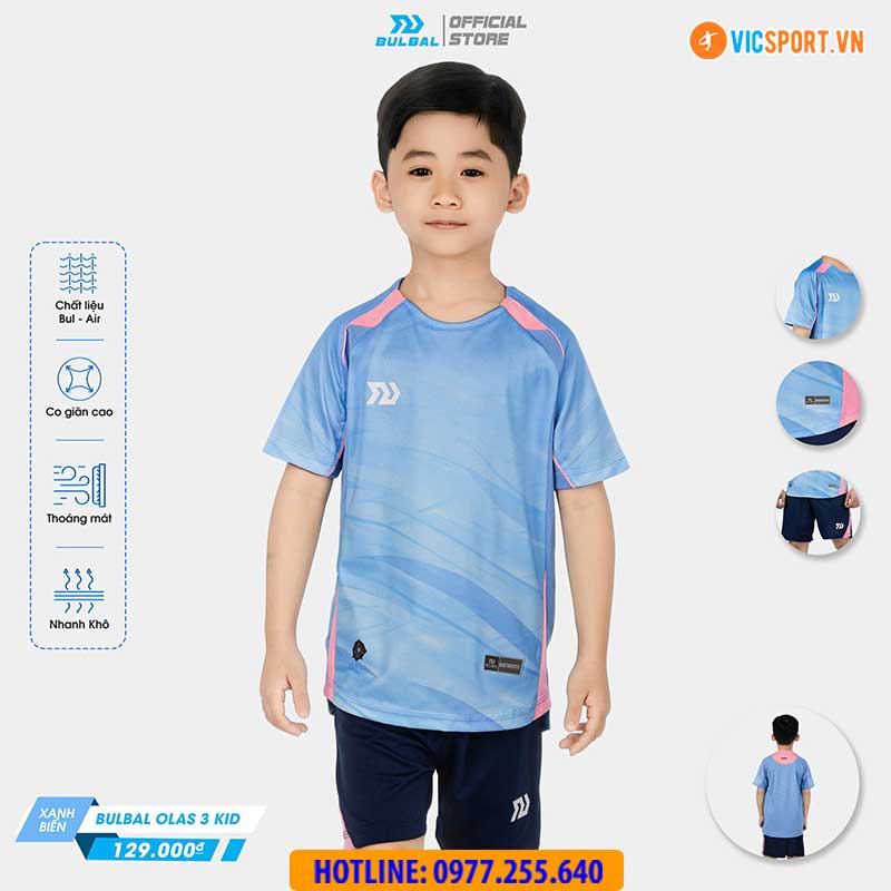 Áo đá banh trẻ em Bulbal Olas 3 - Hình ảnh 16