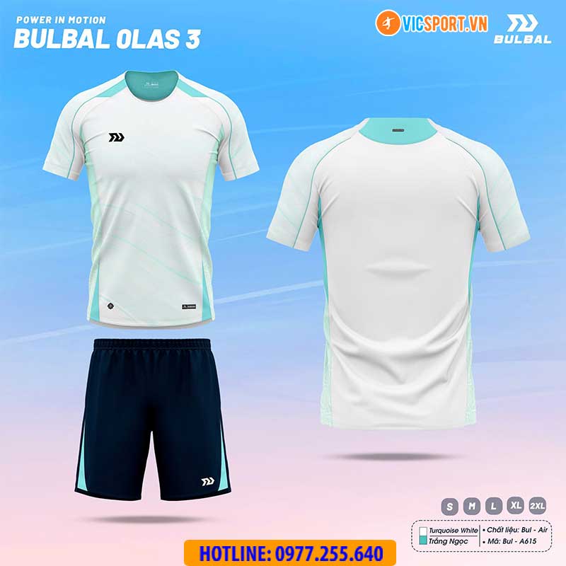 Áo đá banh không logo Bulbal Olas 3 - Hình ảnh 5
