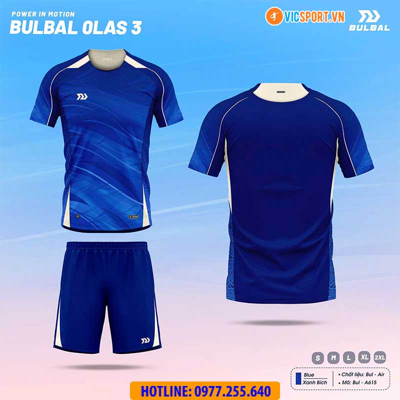Áo đá banh không logo Bulbal Olas 3 - Hình ảnh 4