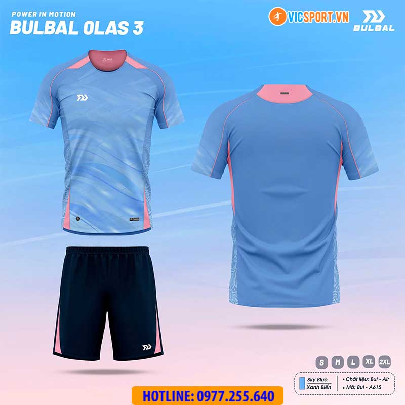 Áo đá banh không logo Bulbal Olas 3 - Hình ảnh 3