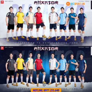 Áo đá banh không logo Justplay Phantor