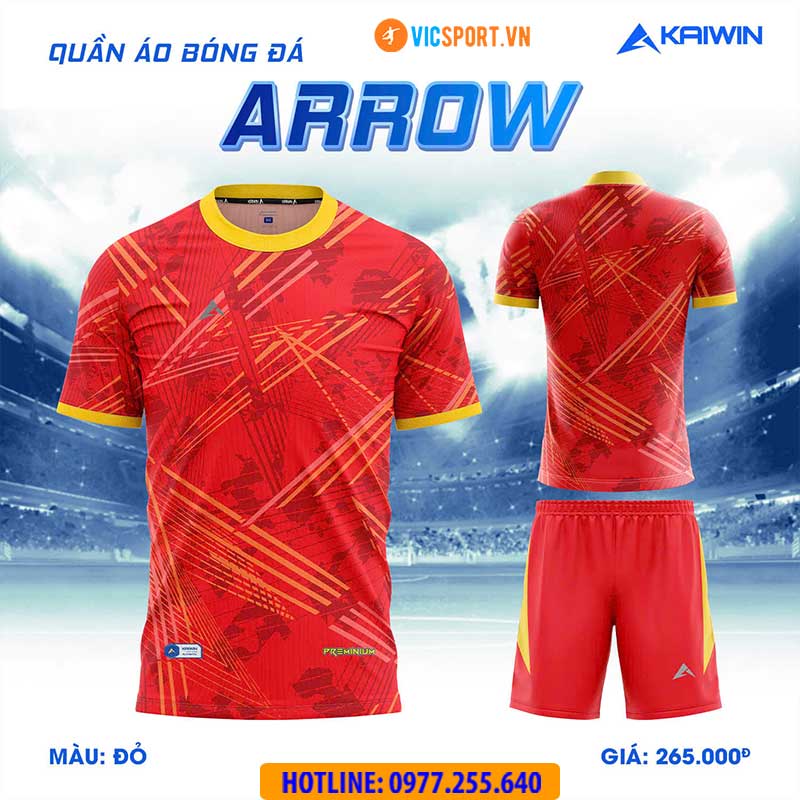 Áo đá banh không logo Kaiwin Arrow - Hình ảnh 12