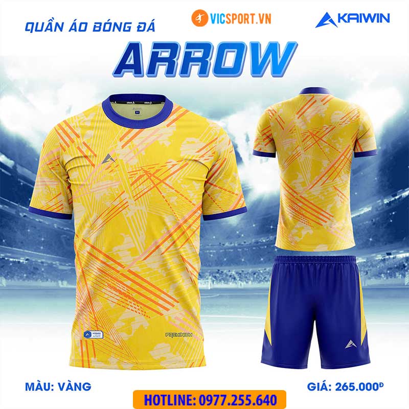 Áo đá banh không logo Kaiwin Arrow - Hình ảnh 16
