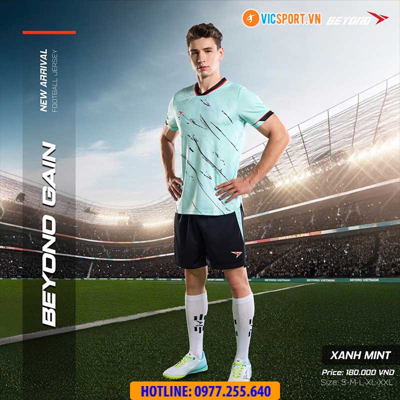 Áo đá banh không logo Beyono Gain - Hình ảnh 12