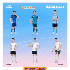 Áo đá banh không logo Bulbal Olas 3